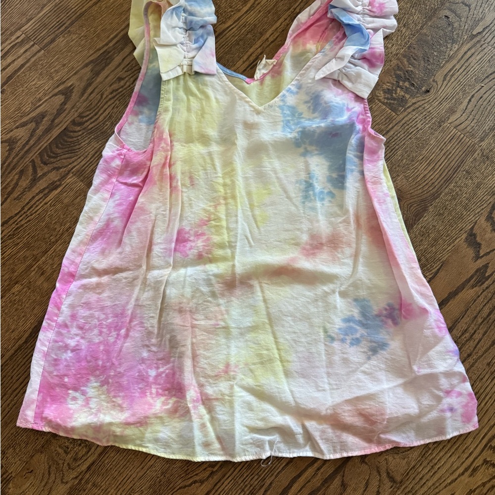 Entro Pink and Cream Top